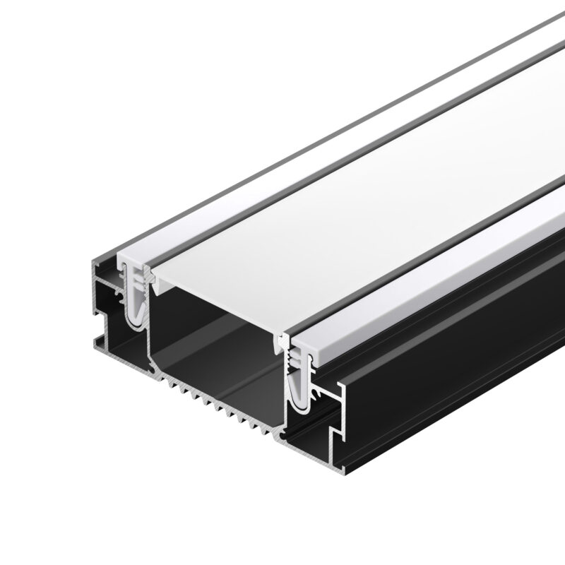 Профиль STRETCH-41-CEIL-CENTER-2000 BLACK
