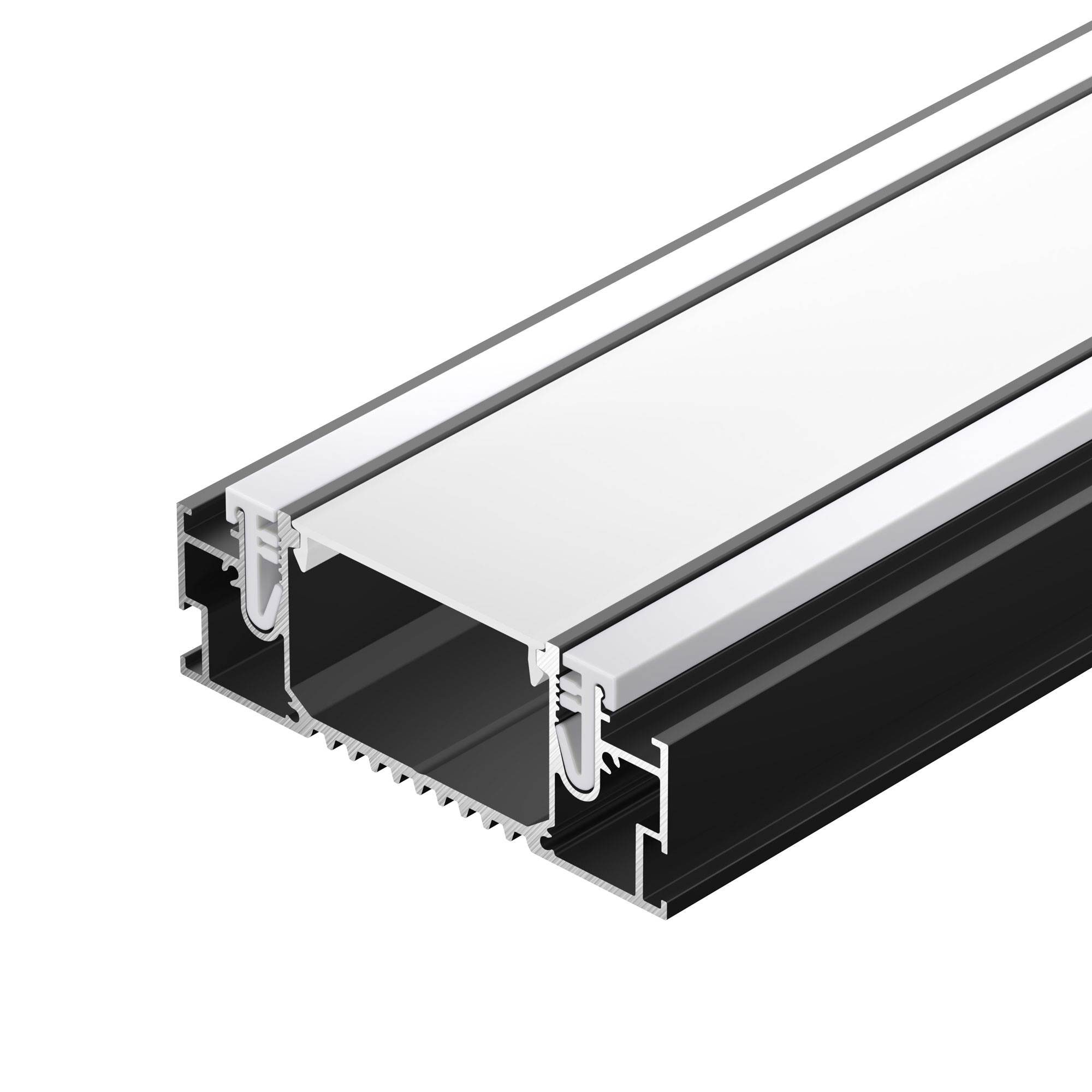 Профиль STRETCH-41-CEIL-CENTER-2000 BLACK