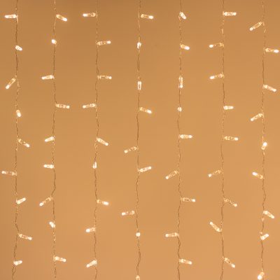 Светодиодная гирлянда ARD-CURTAIN-CLASSIC-2000x9000-CLEAR-2200LED Warm