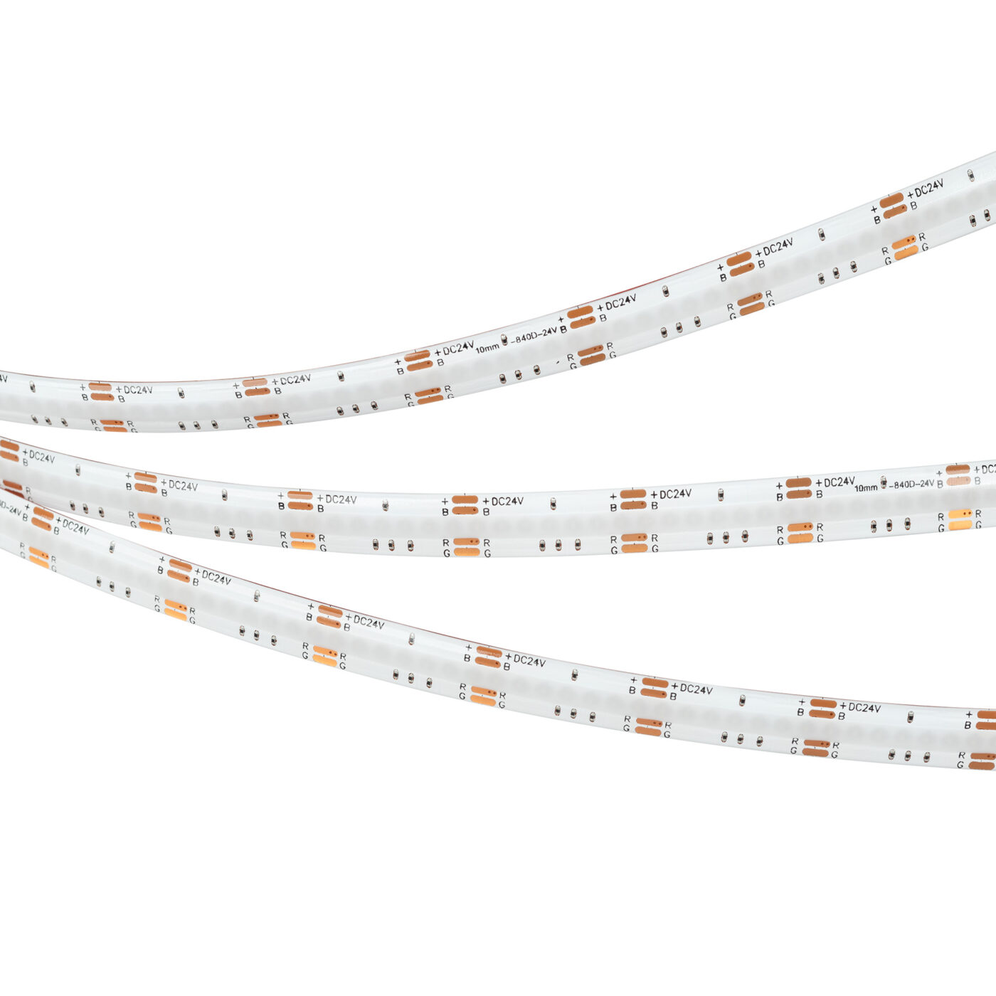 Лента герметичная COB-SE-X840-10mm 24V RGB
