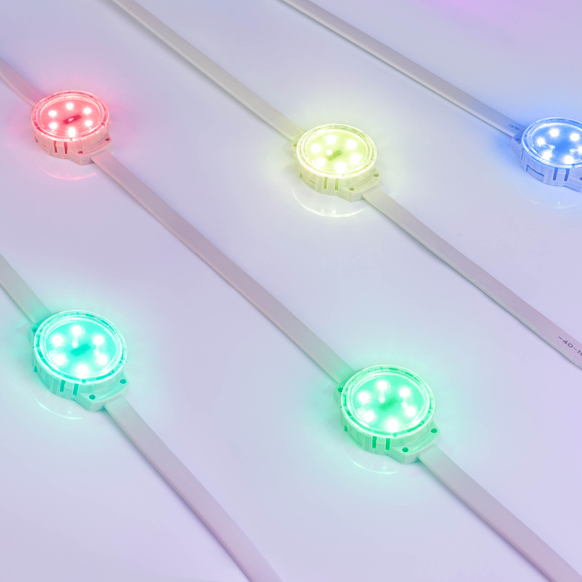 Модуль управляемый SOLEX-DMX-3535-6-24V RGB 120deg