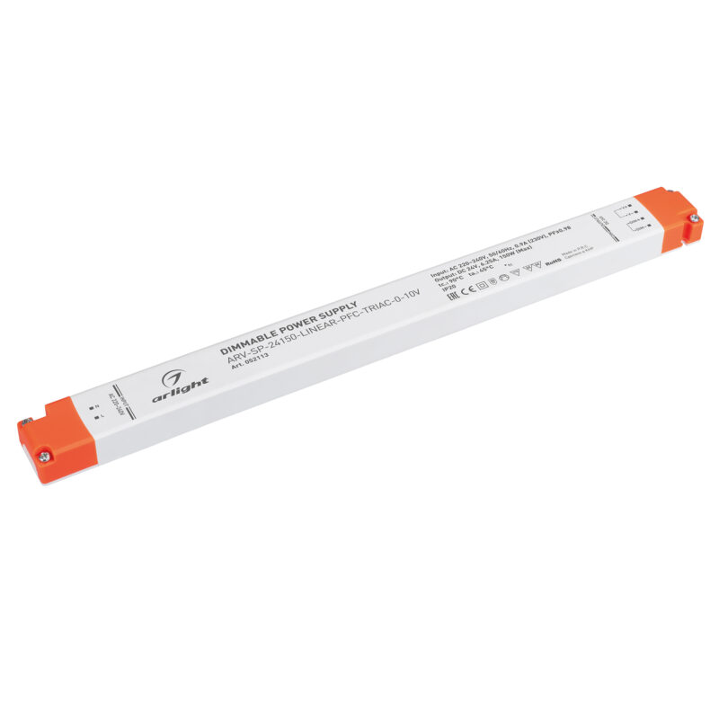 Блок питания ARV-SP-24150-LINEAR-PFC-TRIAC-0-10V