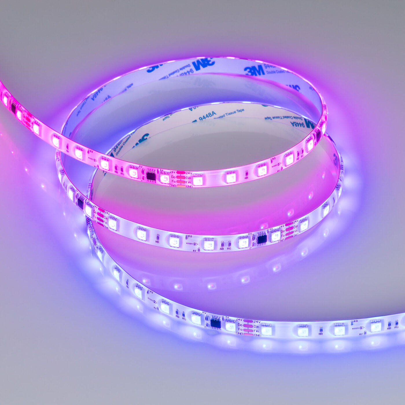 Лента герметичная SPI-SE-B60-10mm 24V RGB-PX6-BPT