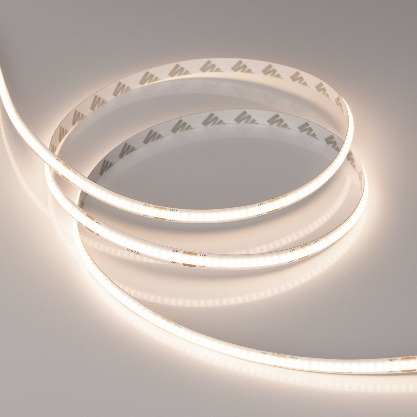 Лента COB-X320-8mm 24V Warm3500
