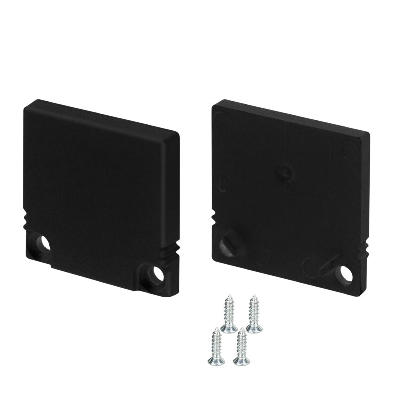 Заглушка SL-SLIM20-H20 BLACK глухая