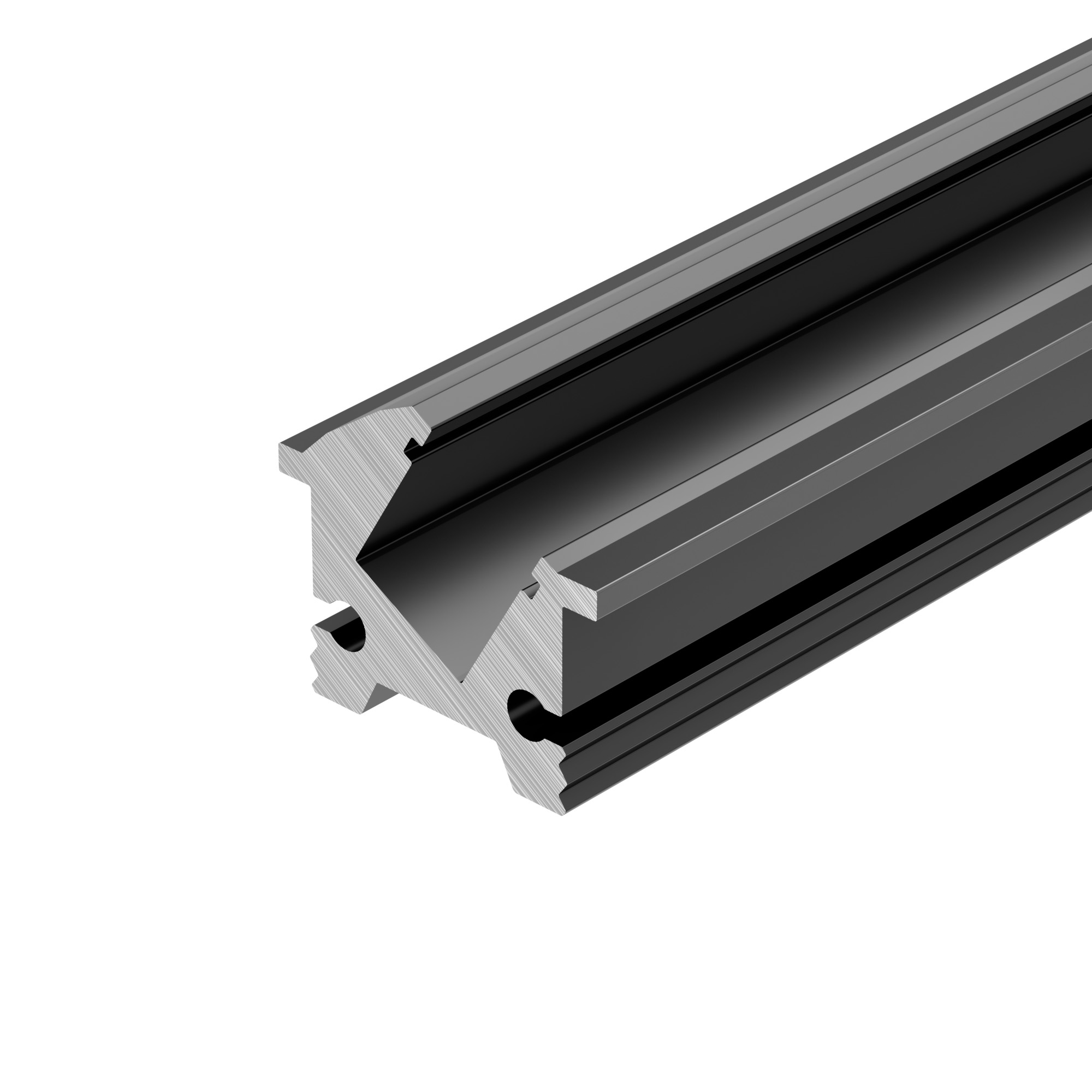 Профиль SL-BEVEL-H12-F13-2000 ANOD BLACK