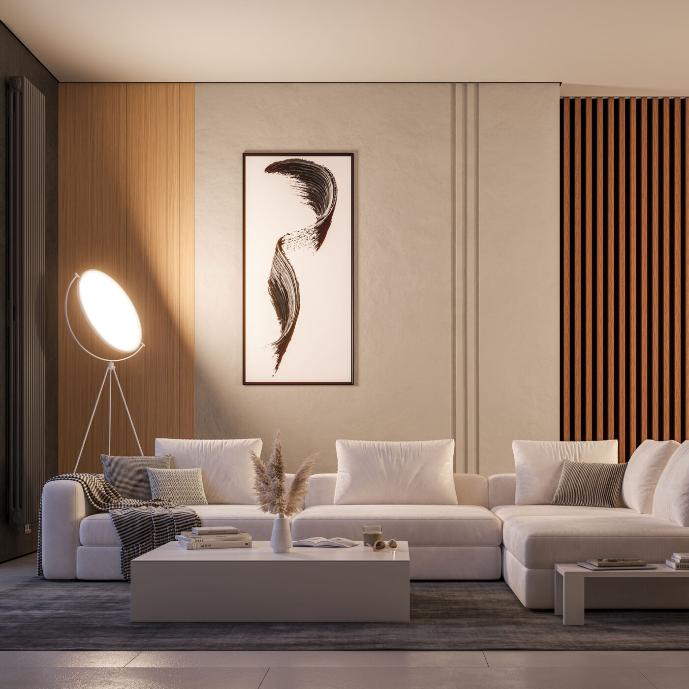 Светильник SP-LUNAR-FLOOR-D660-35W Dim-to-Warm