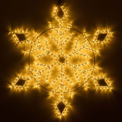 Фигура светодиодная ARD-SNOWFLAKE-M9-900x900-360LED Warm