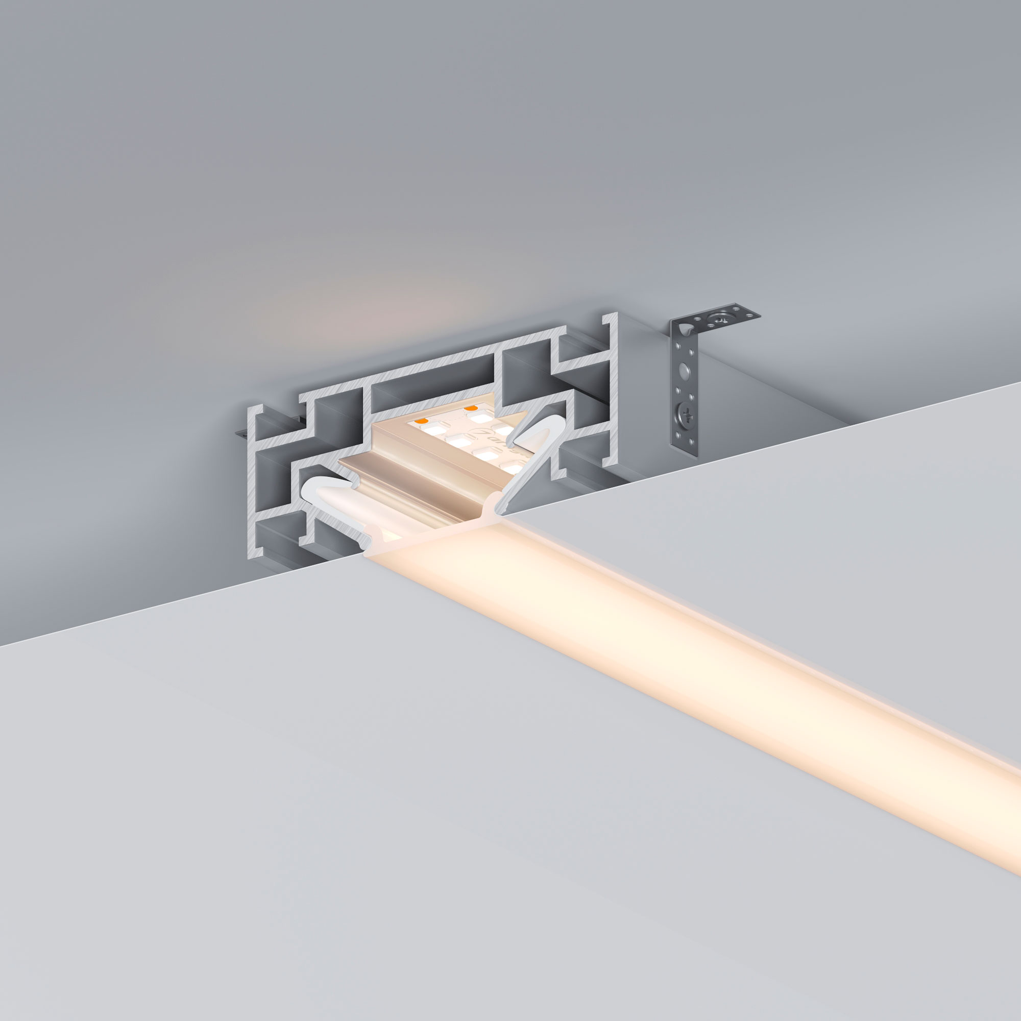 Профиль STRETCH-25-CEIL-CENTER-2000