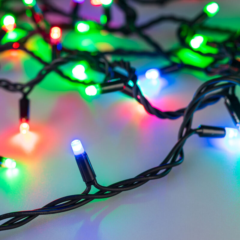 Светодиодная гирлянда ARD-STRING-PRO-10000-BLACK-100LED-LIVE RGB-DMX