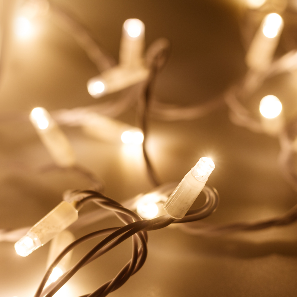 Светодиодная гирлянда ARD-STRING-PRO-10000-WHITE-100LED-STD WARM