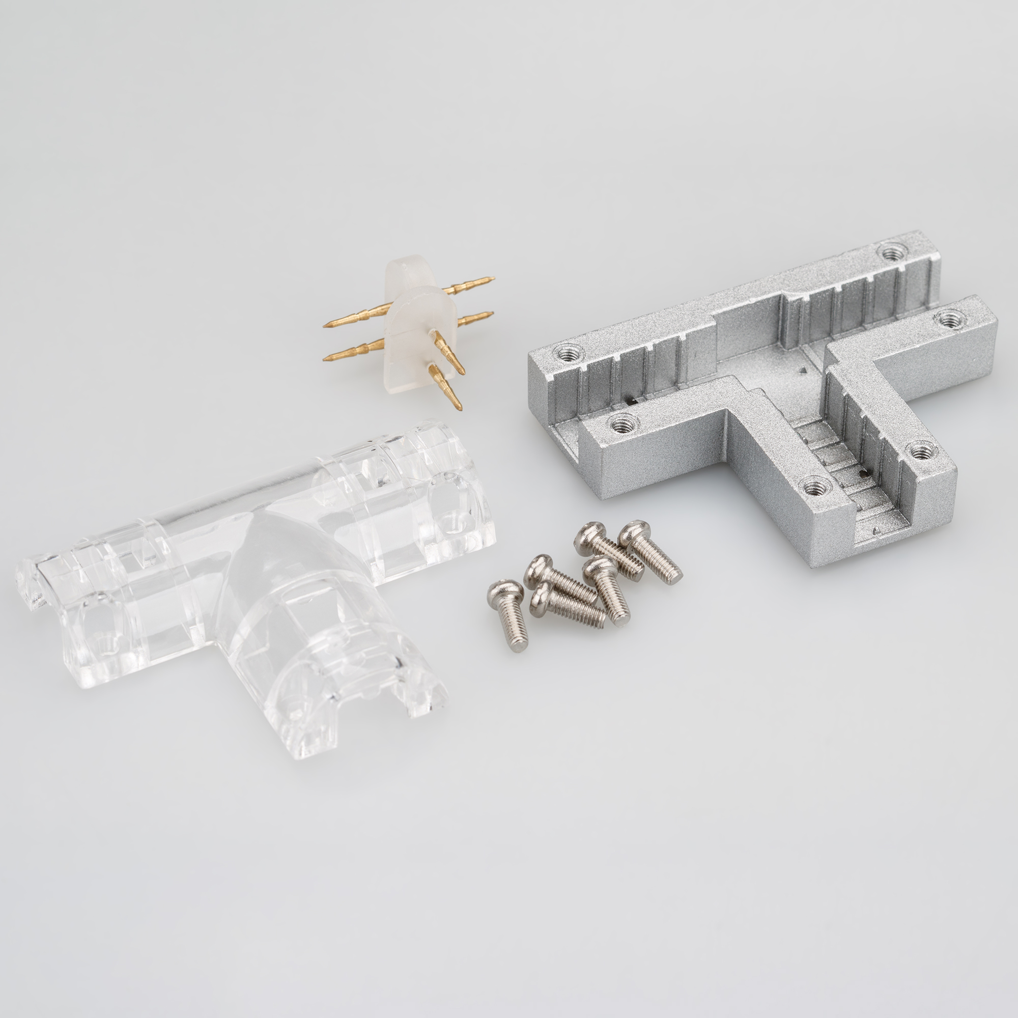 Соединитель тройной ARL-CLEAR-Mini-2x90