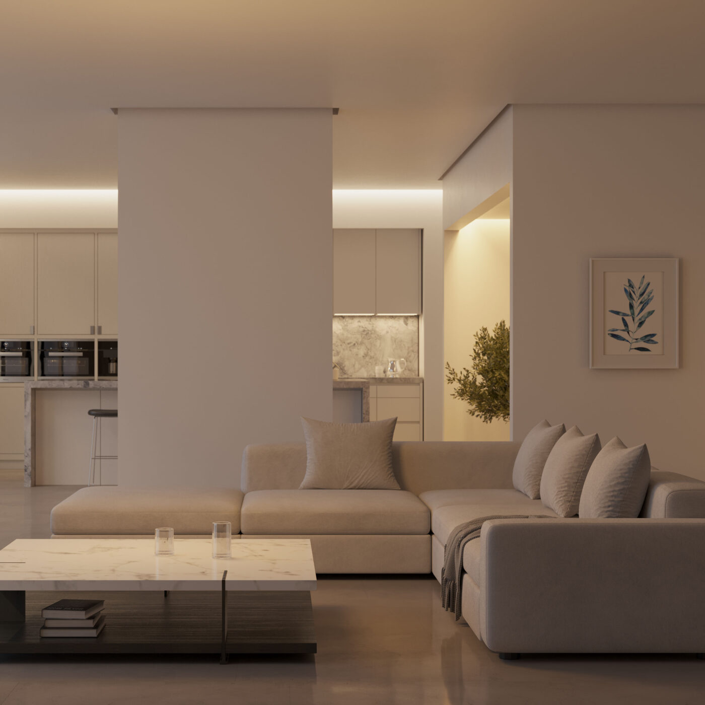 Профиль СEIL-SHADOW-12-3000 WHITE