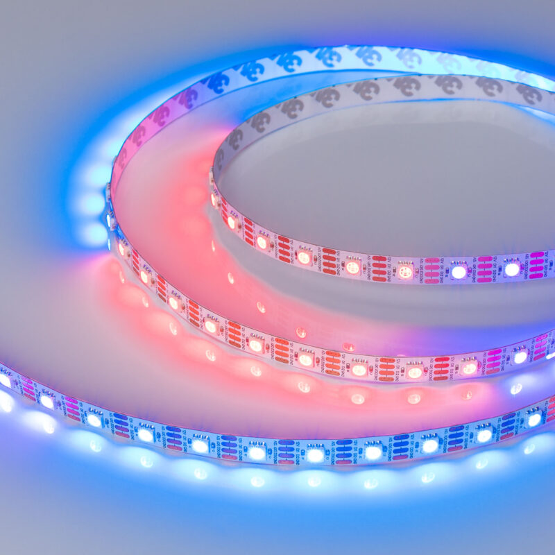 Лента SPI-B60-10mm 12V RGB-PX1-RAM