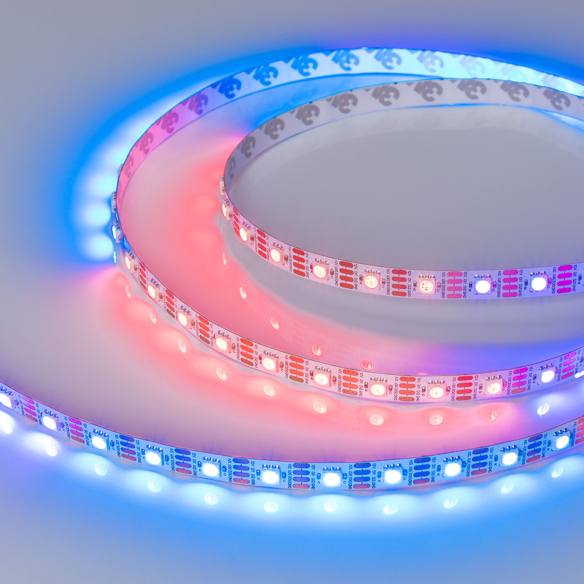 Лента SPI-B60-10mm 12V RGB-PX1-RAM