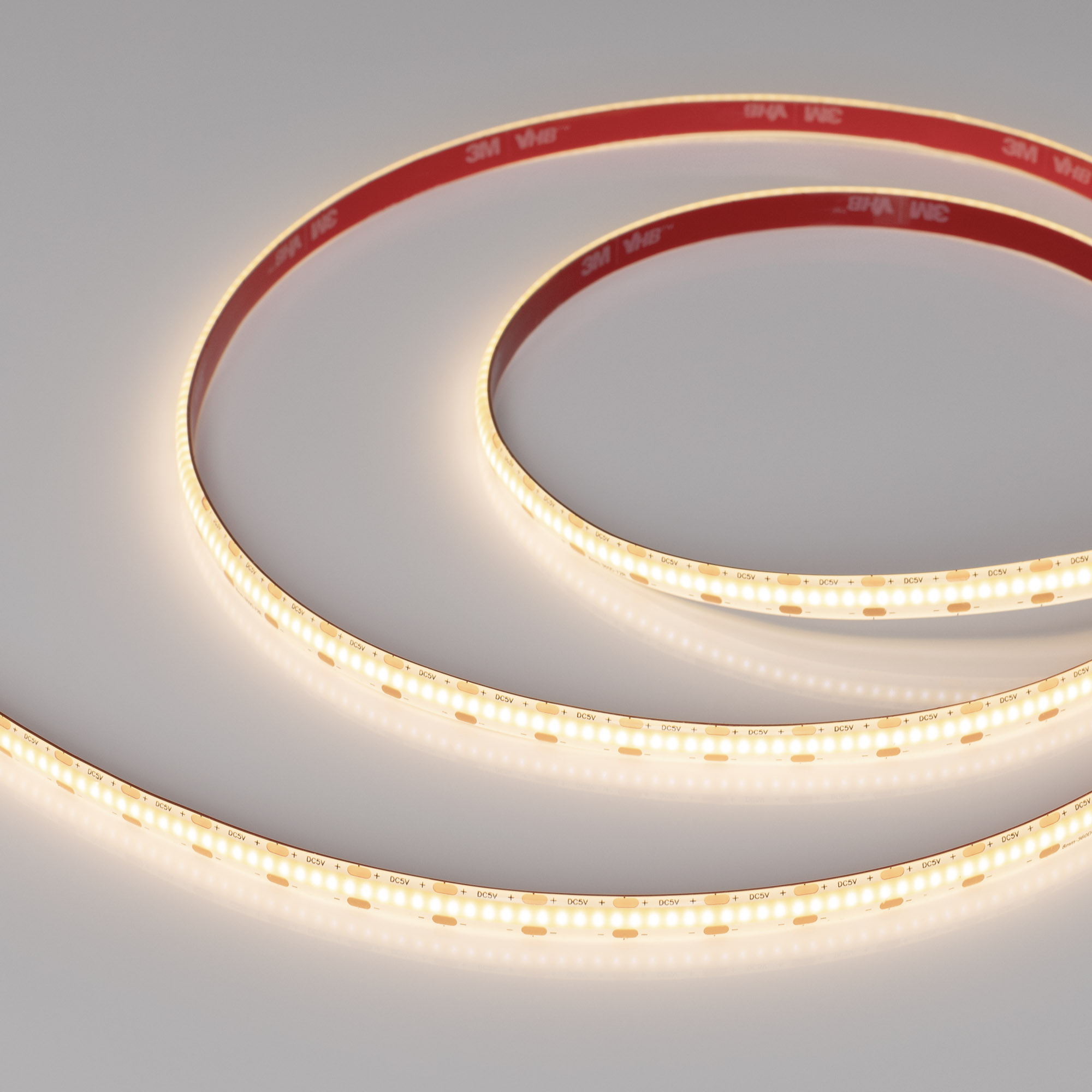 Лента герметичная COB-SE-X360-8mm 5V Warm3000