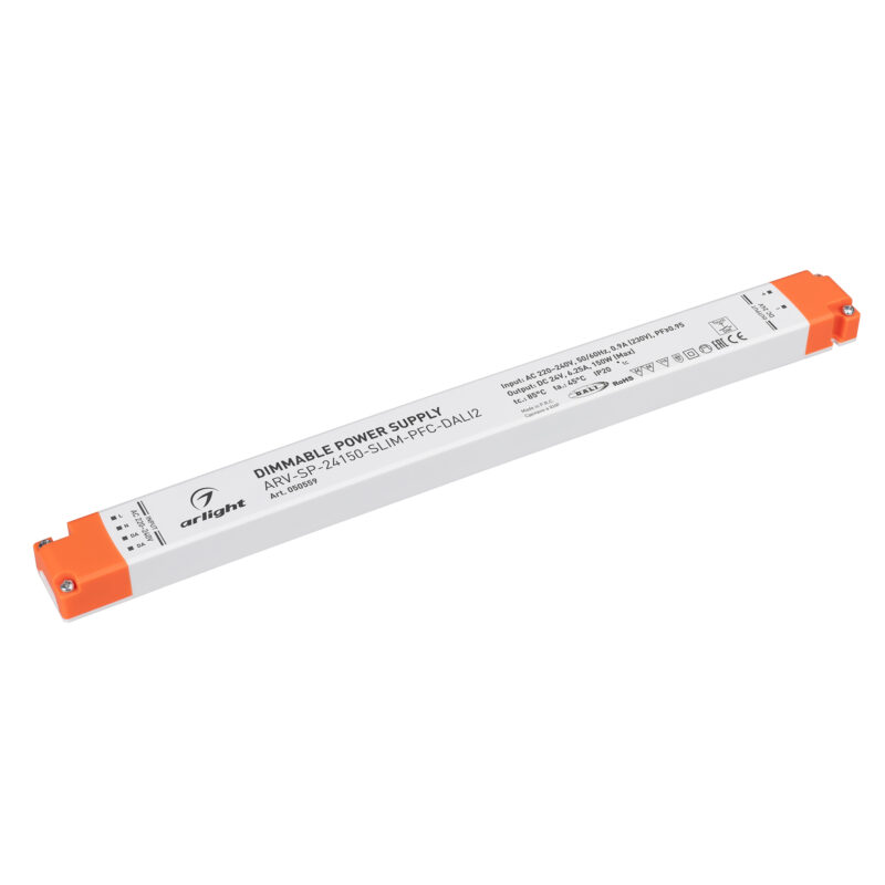 Блок питания ARV-SP-24150-SLIM-PFC-DALI2