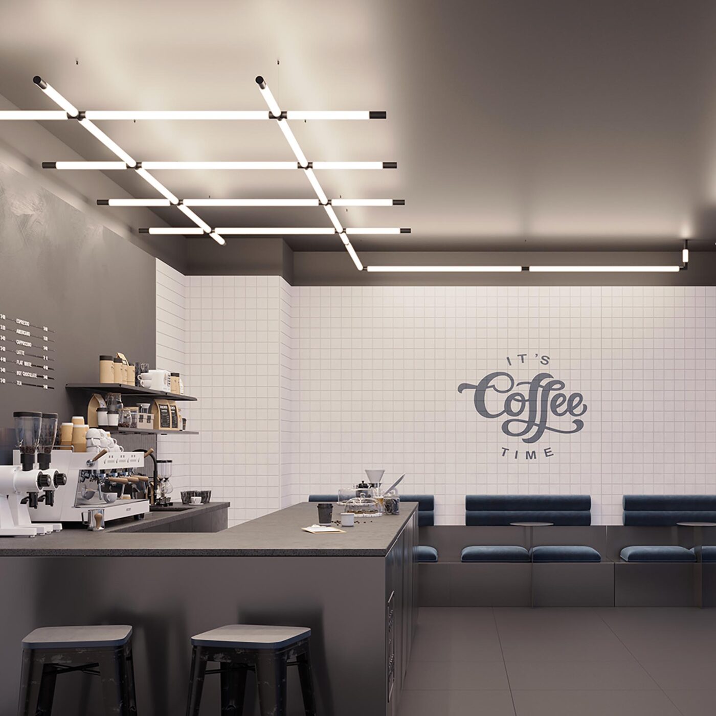 Соединитель профиля ROUND-D36-360-90 BLACK