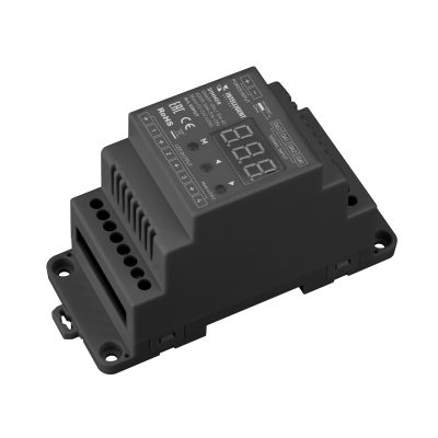 INTELLIGENT ARLIGHT Диммер SMART-DALI-104-62-ADDR-DIM-DT6-DIN Black