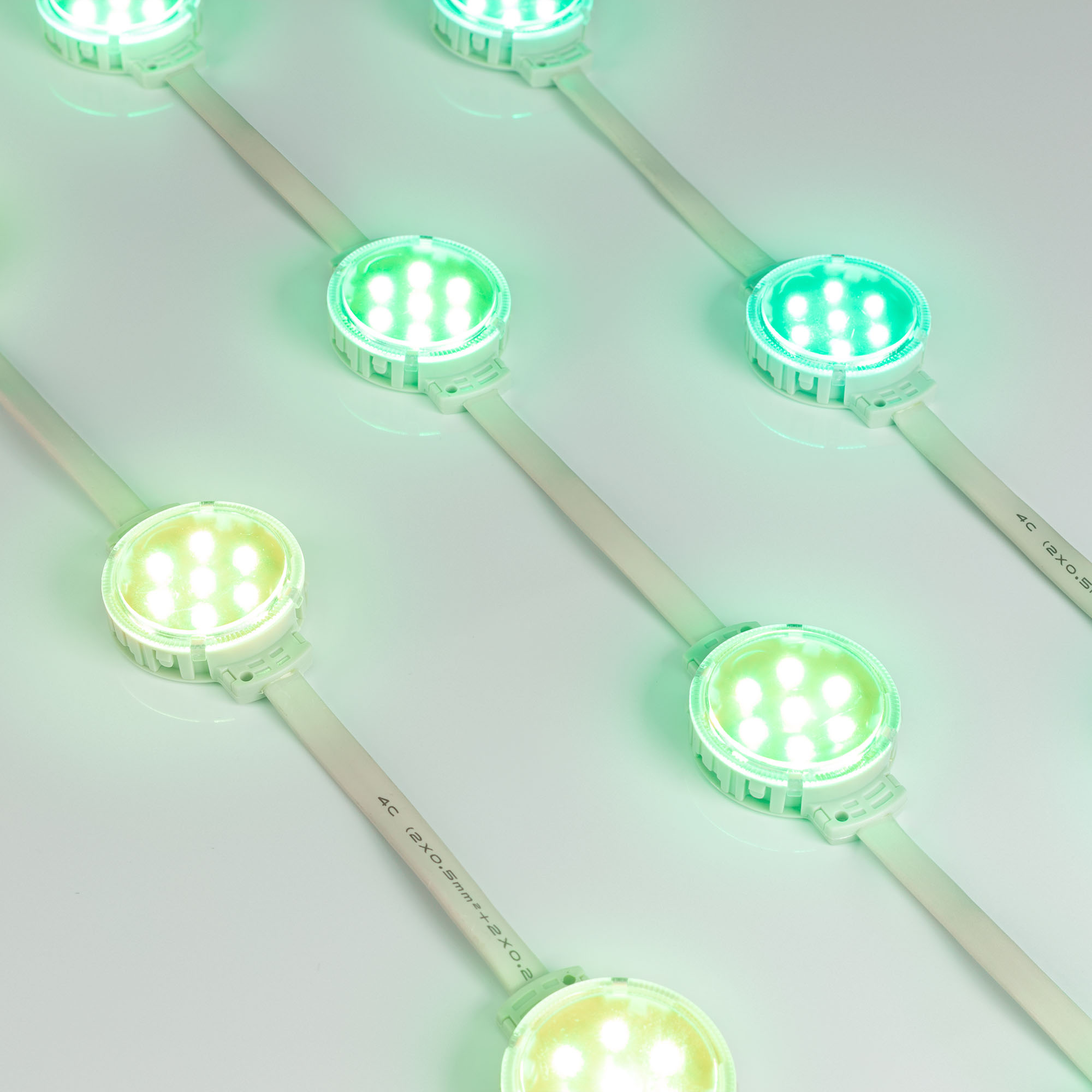 Модуль управляемый SPI-F7-D50 24V RGB-RAM-Auto