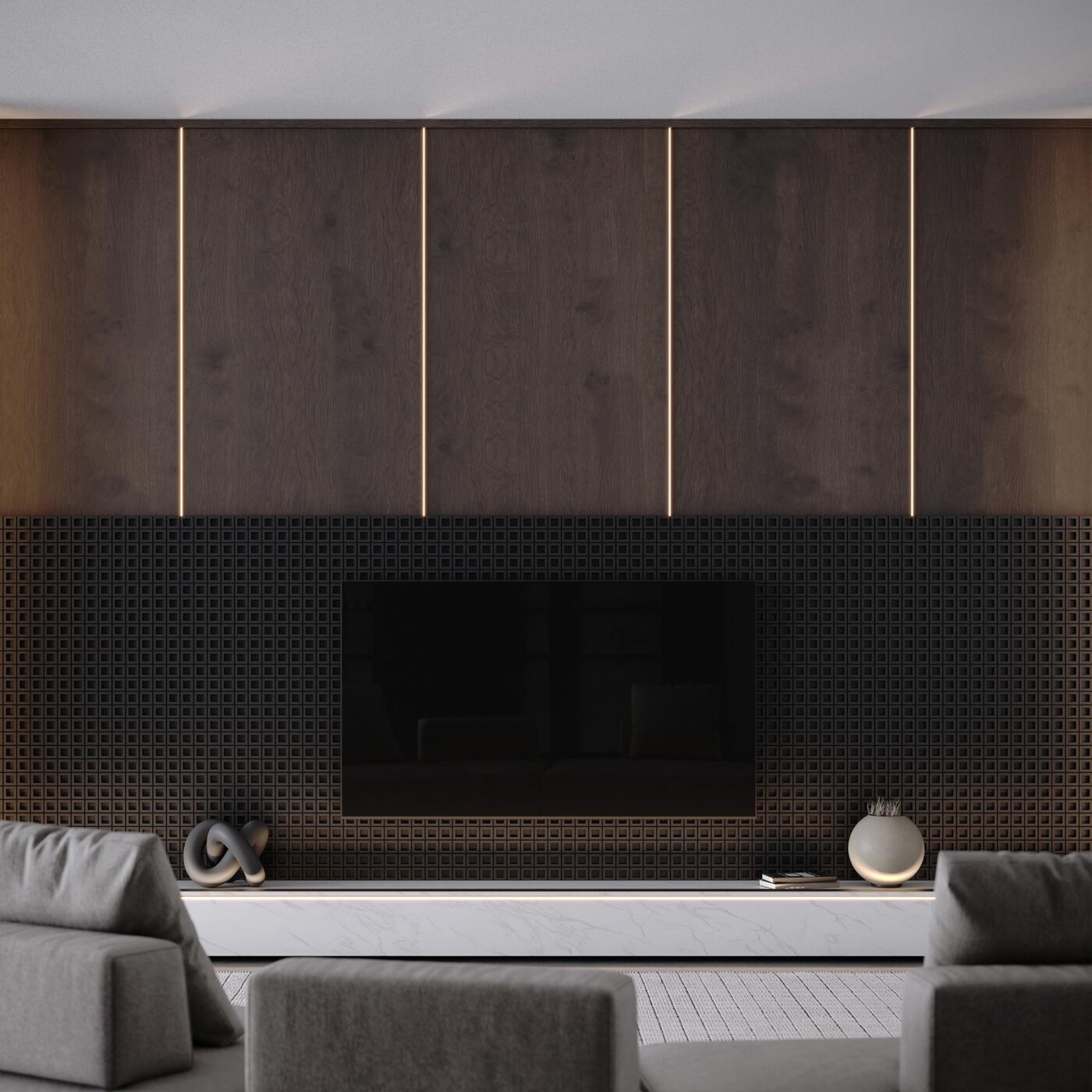 Профиль SL-BEVEL-H10-F14-2000 ANOD OLIVE GREY