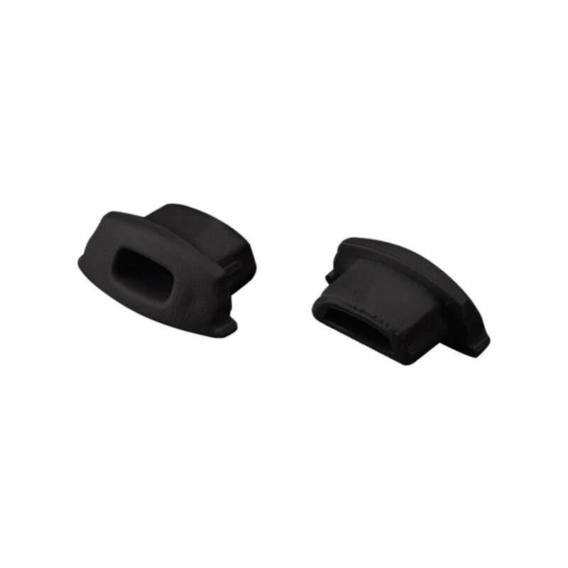 Заглушка ARH-BENT-W11 BLACK с отверстием