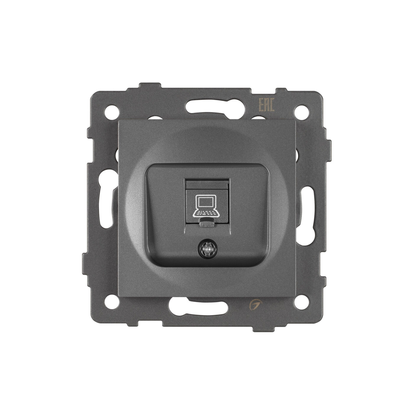 Механизм компьютерной розетки SCT-MPC1-PL-GR-V