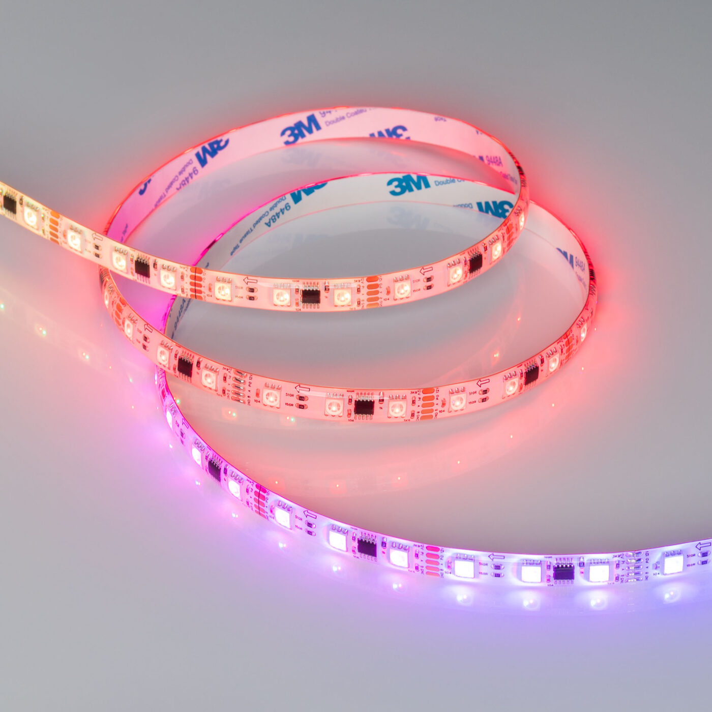 Лента герметичная DMX-SE-B60-10mm 12V RGB-PX3