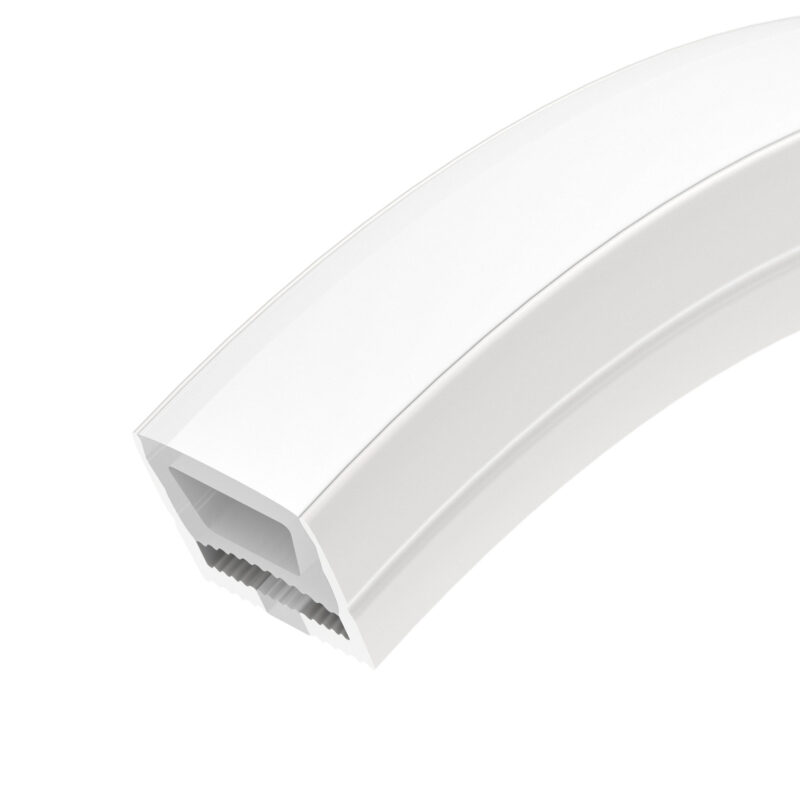 Силиконовый профиль WPH-FLEX-1414-TOP-S11-20m WHITE