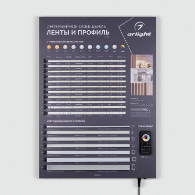Стенд Ленты и Профиль ARL-COMBO-01-830х600mm