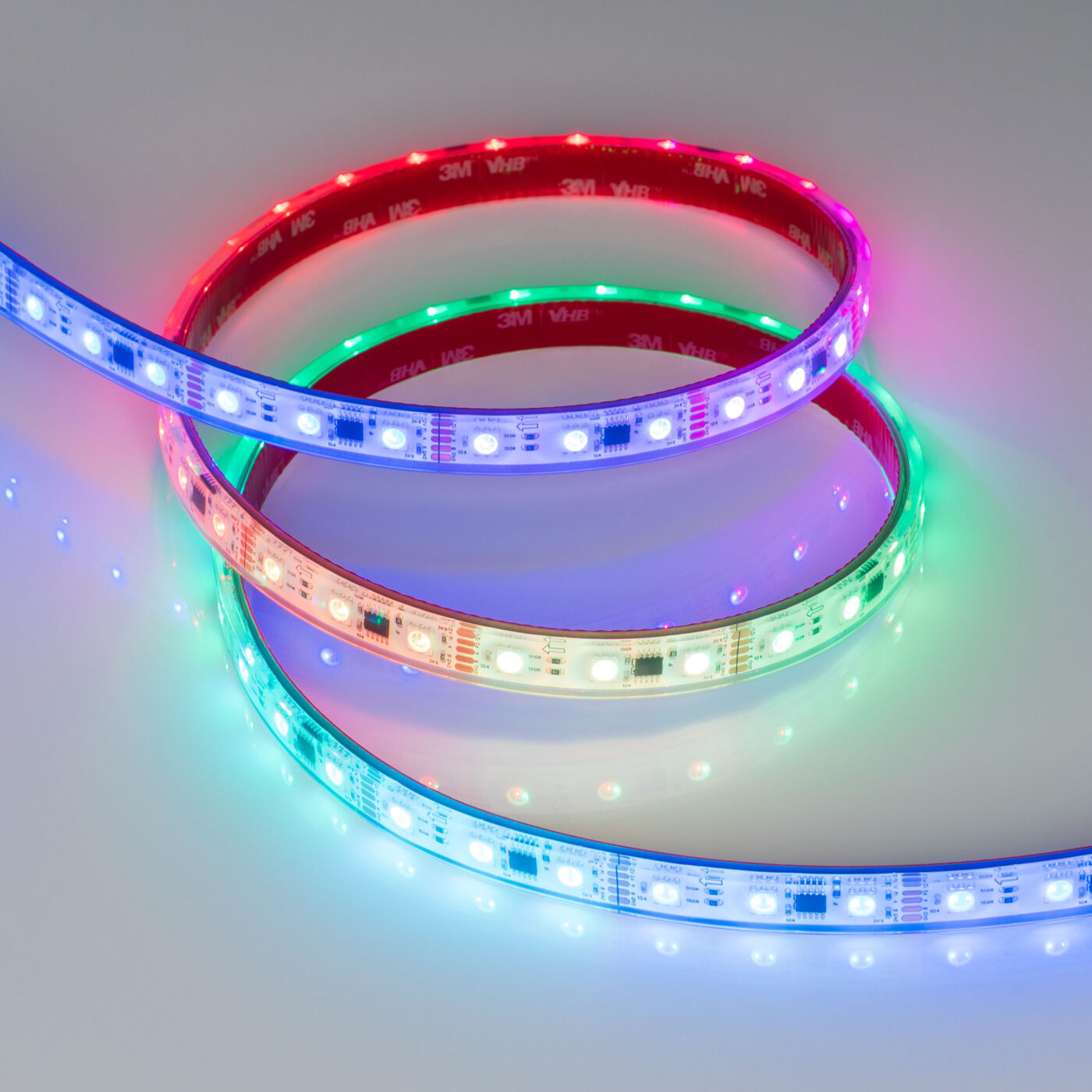 Лента герметичная DMX-PS-B60-12mm 12V RGB-PX3
