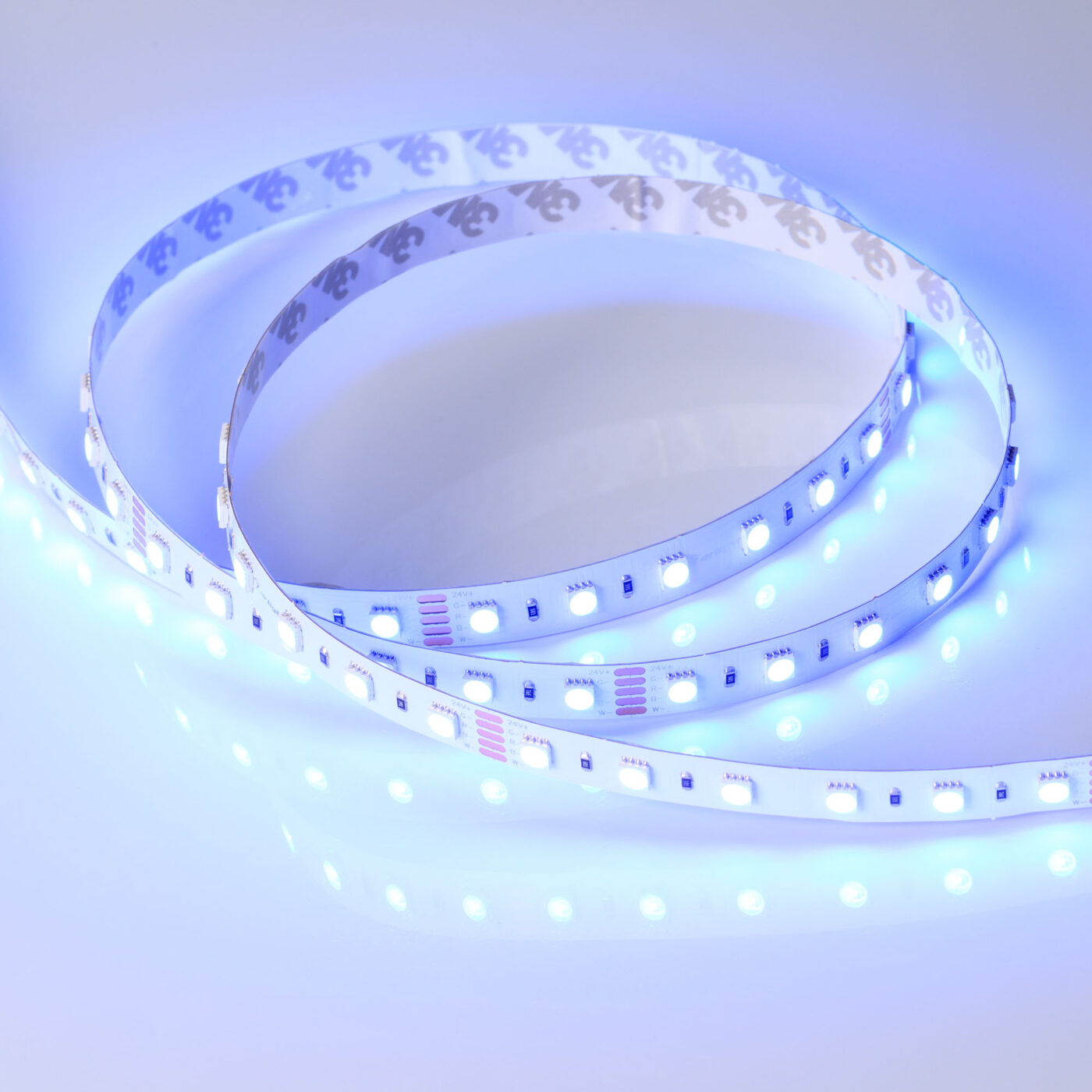 Лента RT-B60-12mm 24V RGBW-Warm-4-in-1