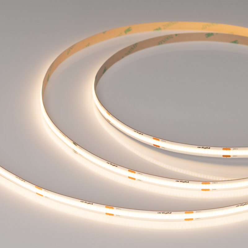 Лента COB-X480-8mm 24V Warm3500