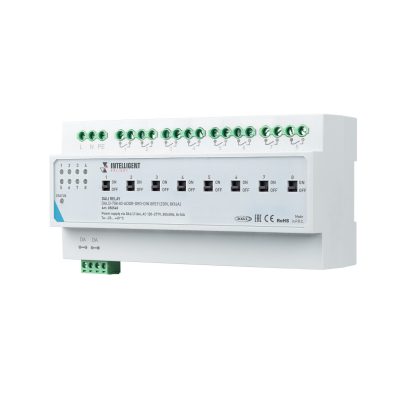 INTELLIGENT ARLIGHT Релейный модуль DALI2-708-82-ADDR-DRO-DIN Grey