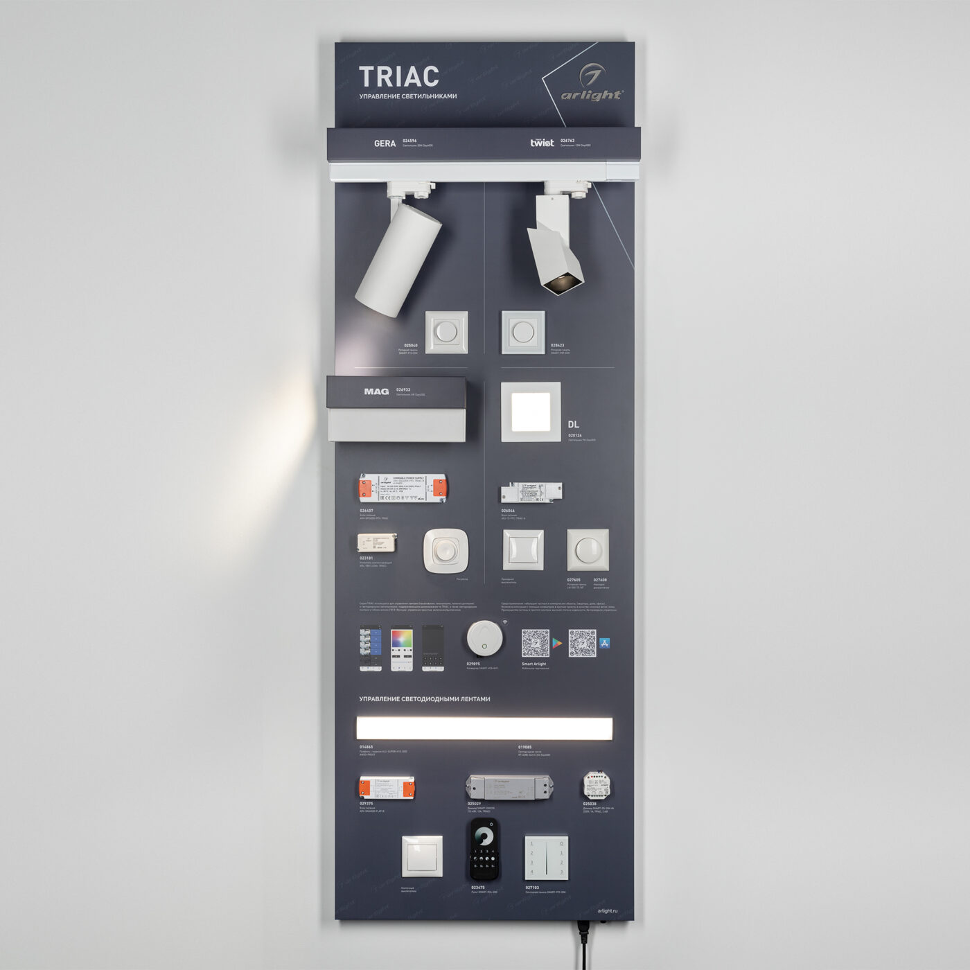 Стенд Системы Управления TRIAC 1760x600mm