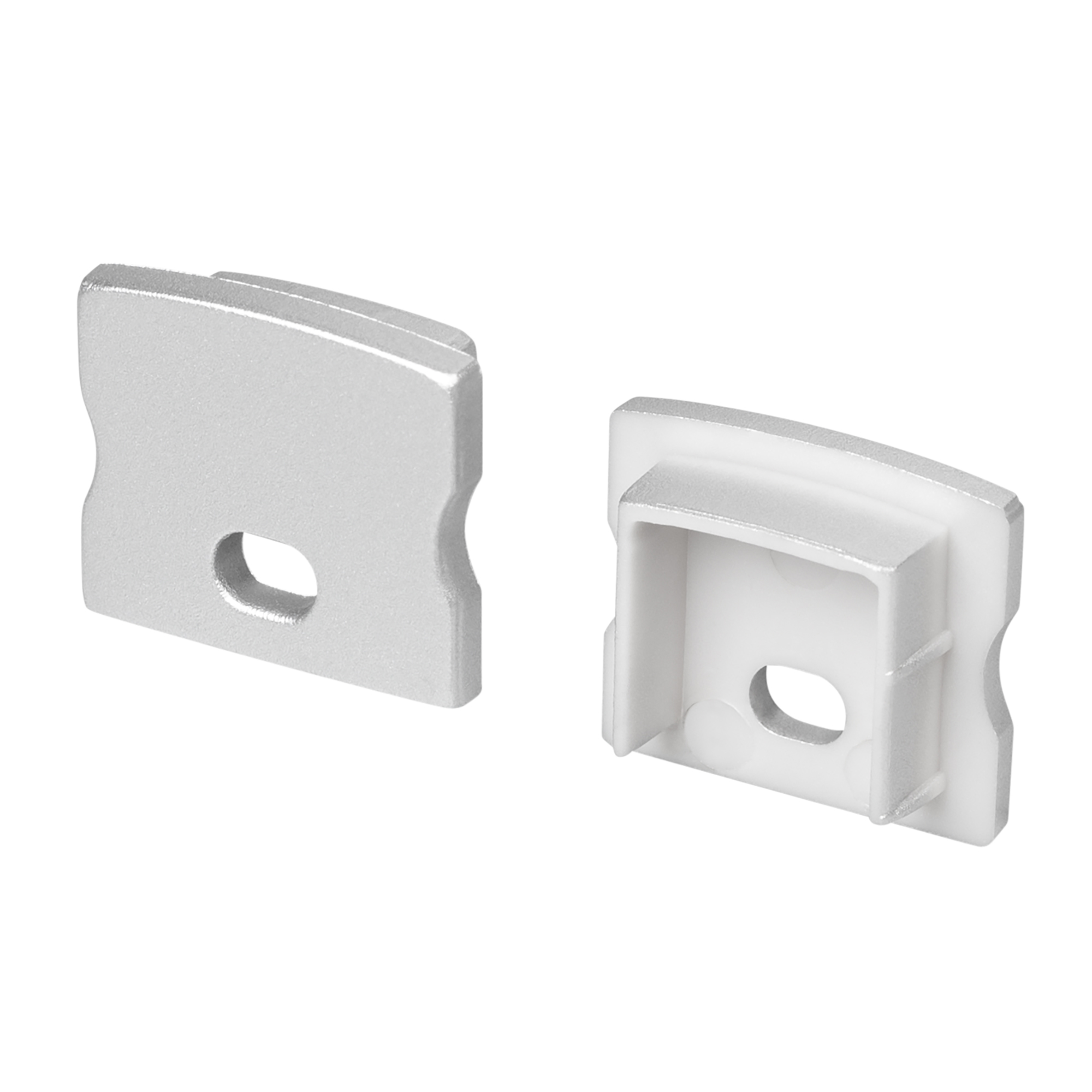 Заглушка LINE-1715 SILVER с отверстием