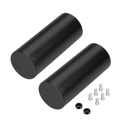 Заглушка ROUND-D36-360 BLACK с отверстием