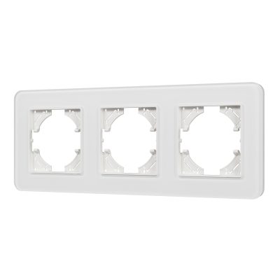 Рамка стеклянная FRM-OMALI-SFGS-3-WH