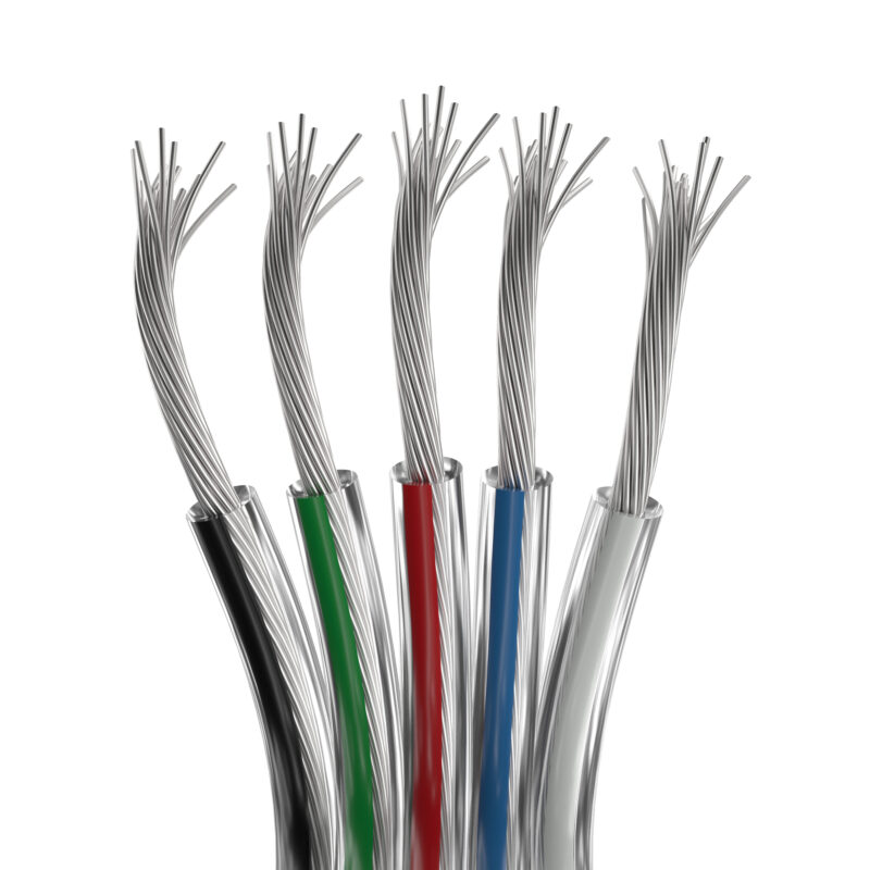 Шлейф питания ARL-18AWG-CLEAR-5Wire-CU