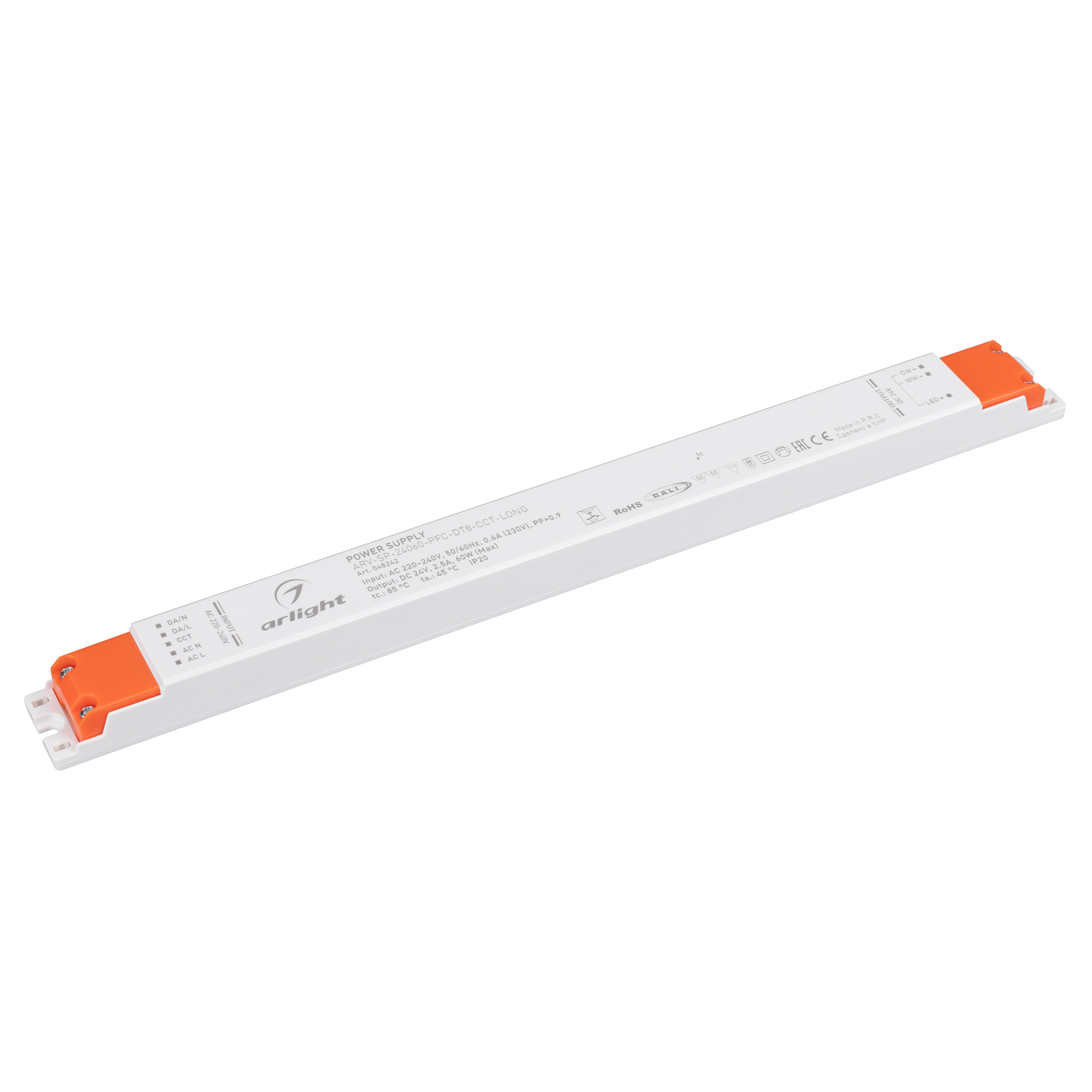 Блок питания ARV-SP-24060-PFC-DT8-CCT-LONG