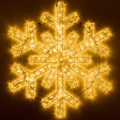Фигура светодиодная ARD-SNOWFLAKE-M11-1250x1200-604LED Warm