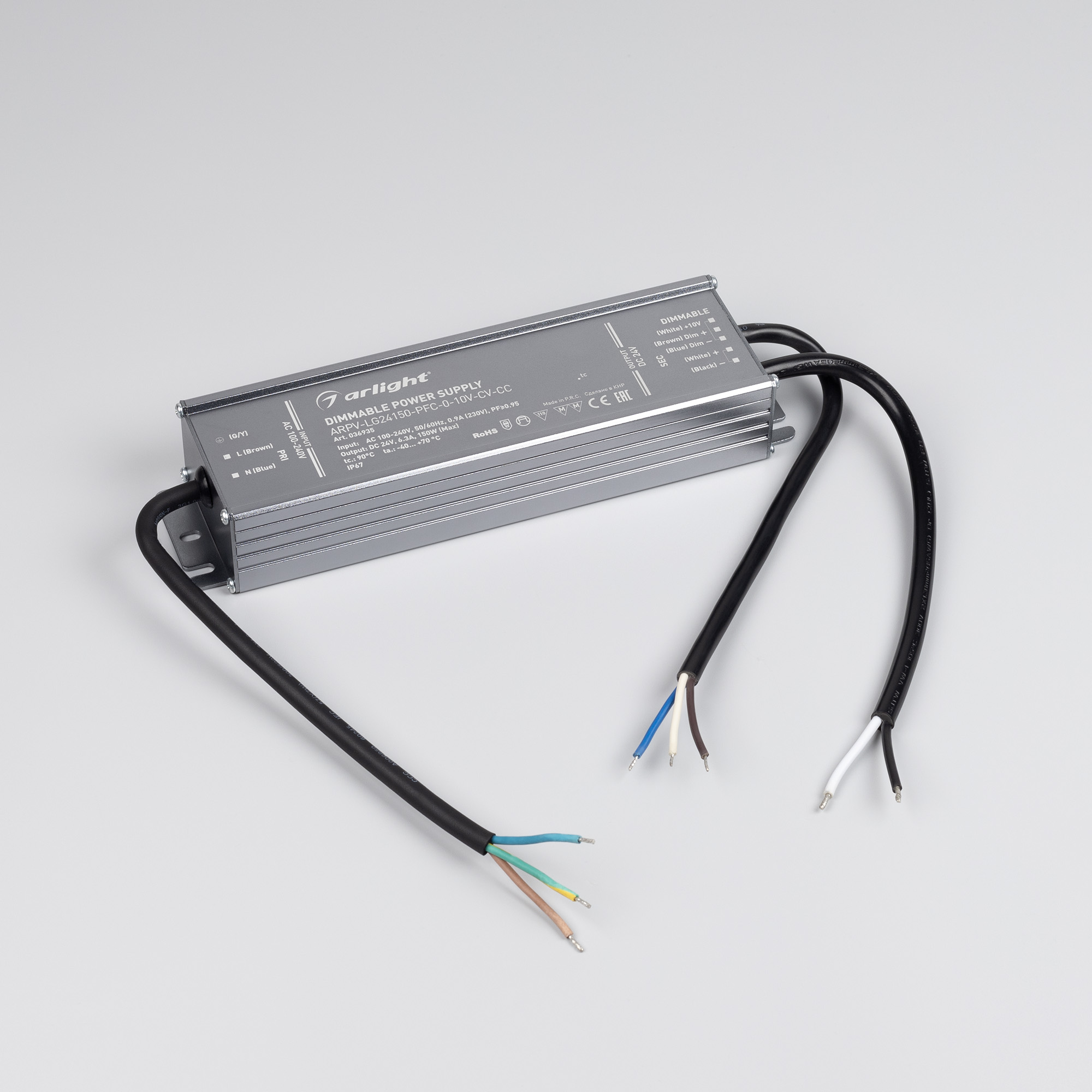 Блок питания ARPV-LG24150-PFC-0-10V-CV-CC