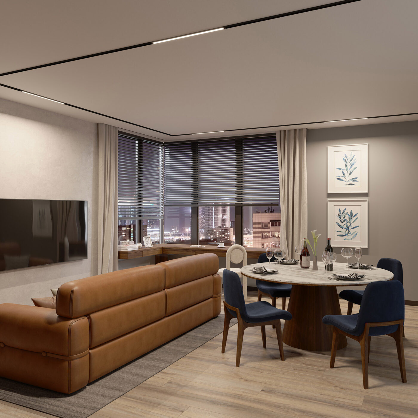 Светильник MAG-FLAT-25-L200-6W Day4000