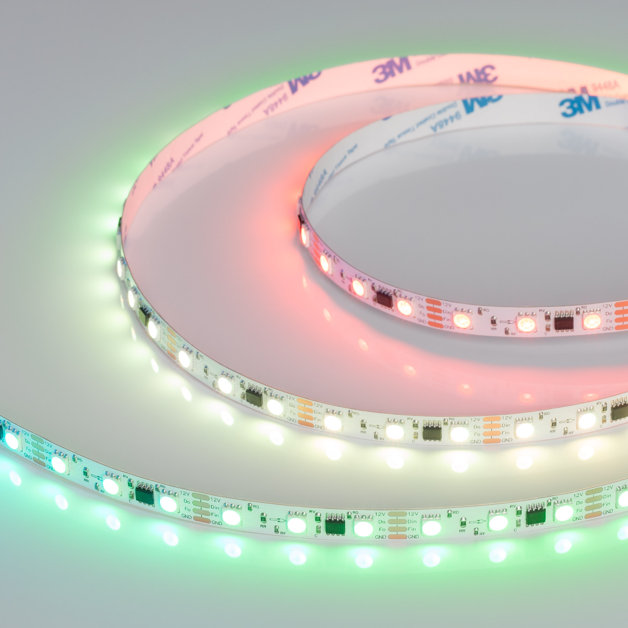 Лента SPI-B60-10mm 12V RGB-PX3-BPT