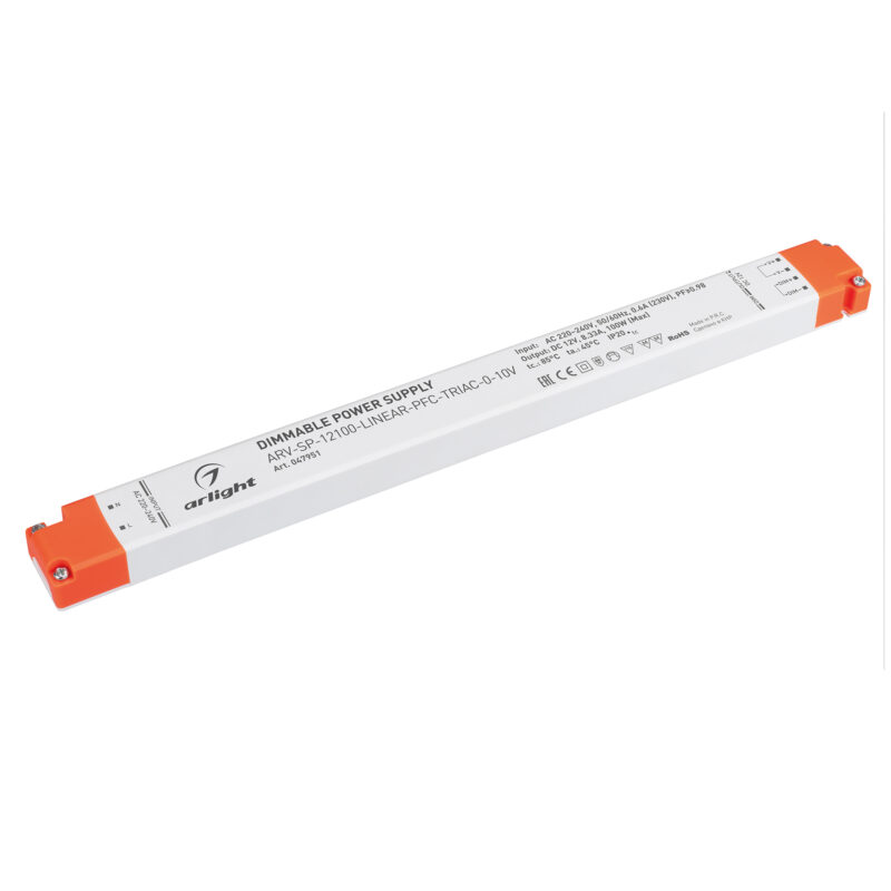 Блок питания ARV-SP-12100-LINEAR-PFC-TRIAC-0-10V