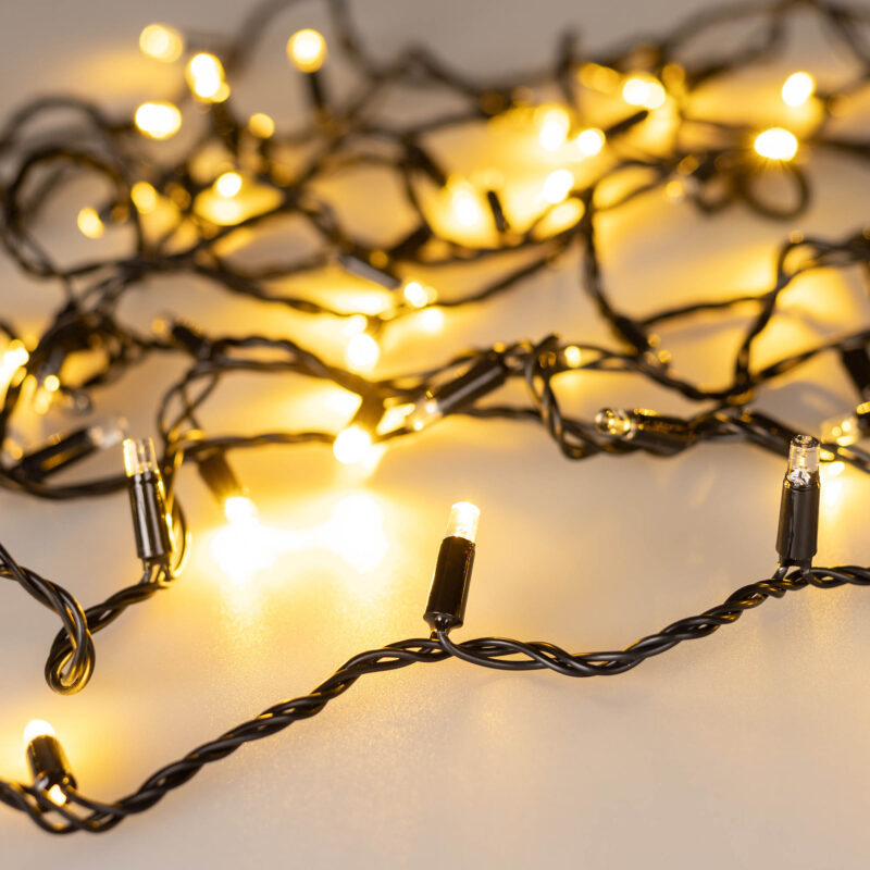 Светодиодная гирлянда ARD-STRING-CLASSIC-1000-BLACK-100LED-PULSE Warm