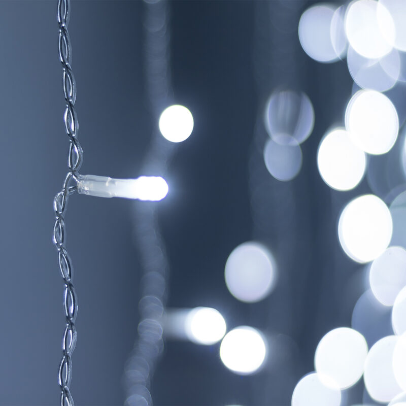 Светодиодная гирлянда ARD-CURTAIN-HOME-2000x2500-CLEAR-300LED White
