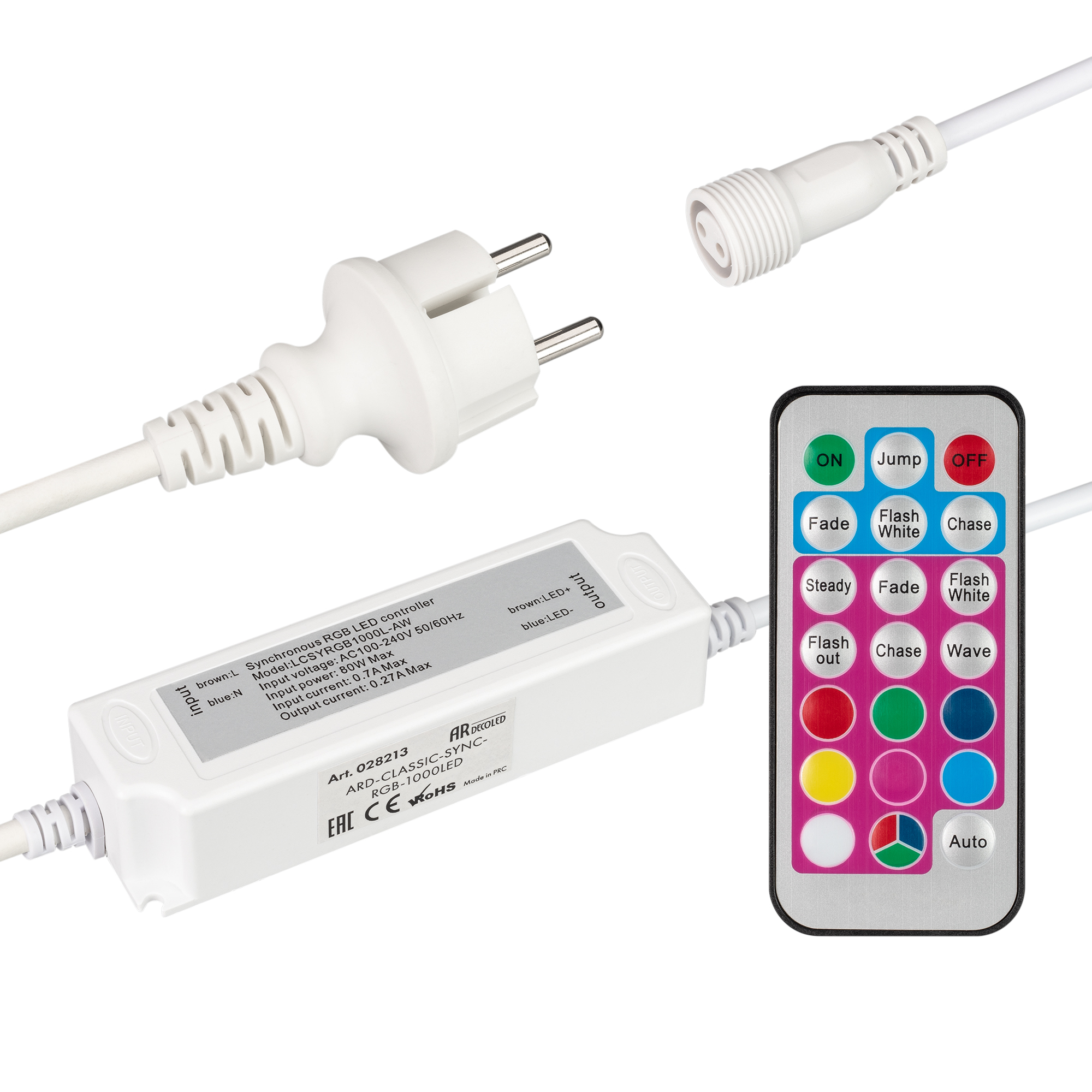 Контроллер ARD-CLASSIC-SYNC-RGB-1000LED White
