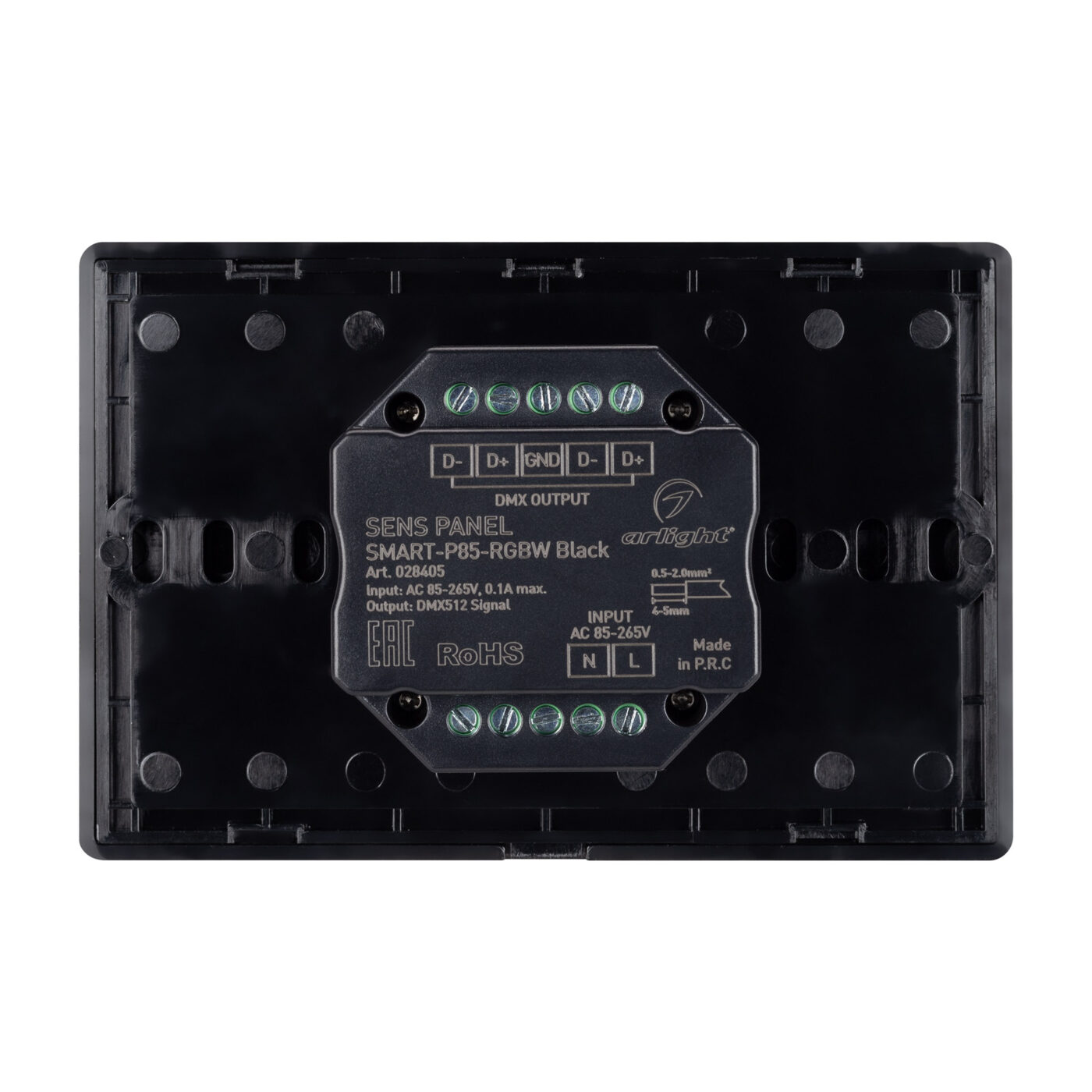 Панель Sens SMART-P85-RGBW Black