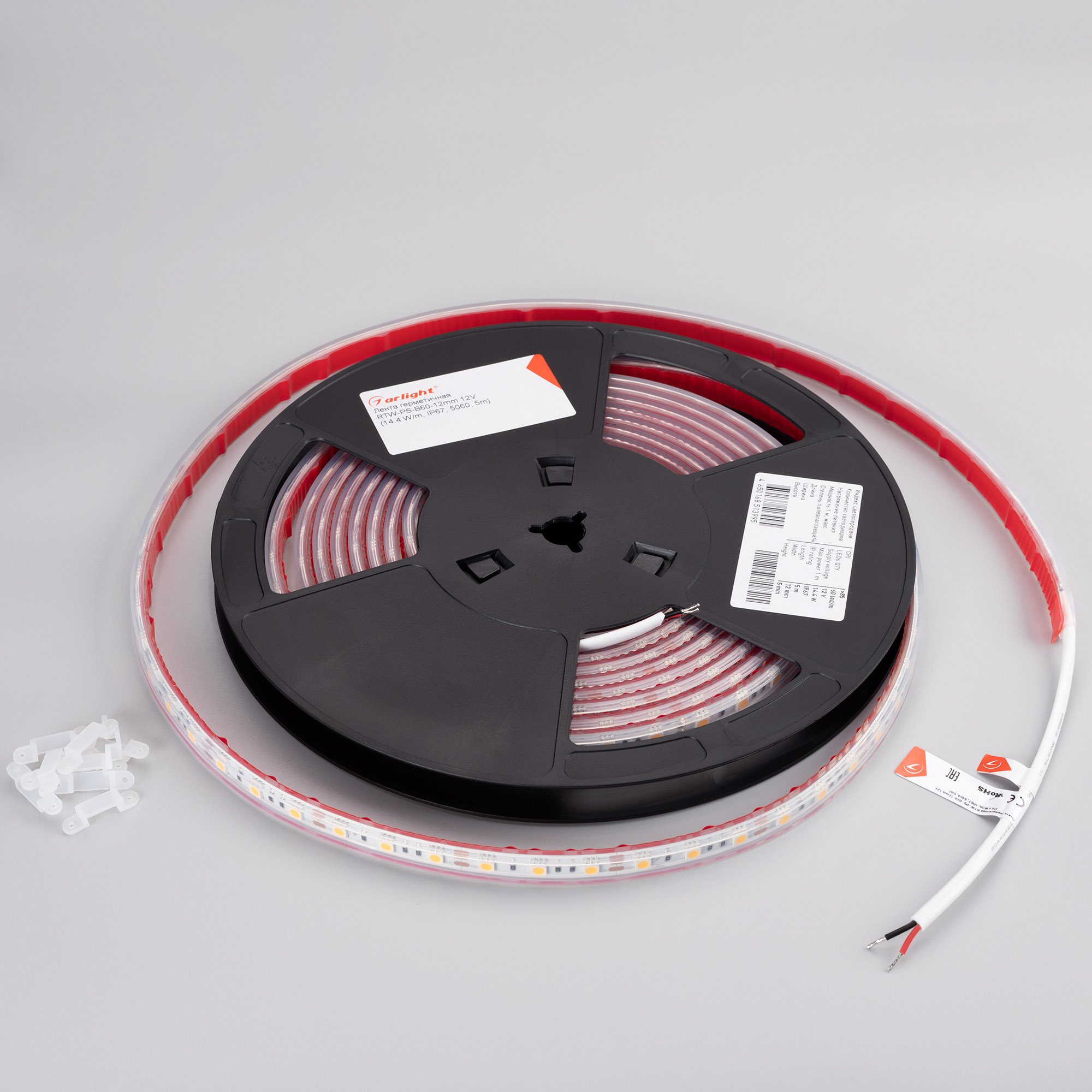 Лента герметичная RTW-PS-B60-12mm 12V Day4000